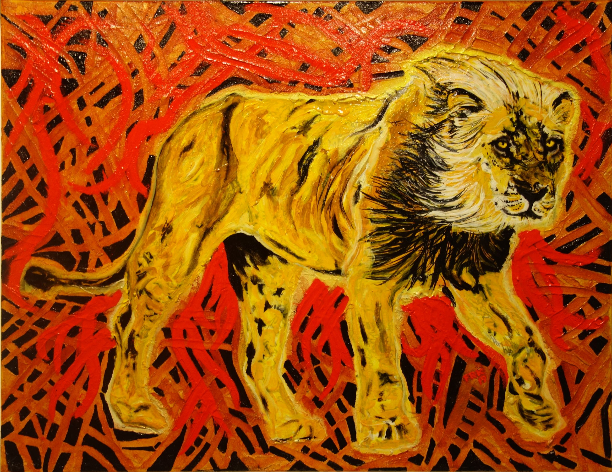 löwe 70x90 2019