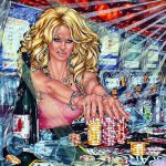 Fantasy, Popstars, phantastischer Realismus im Pop-Art-Stil